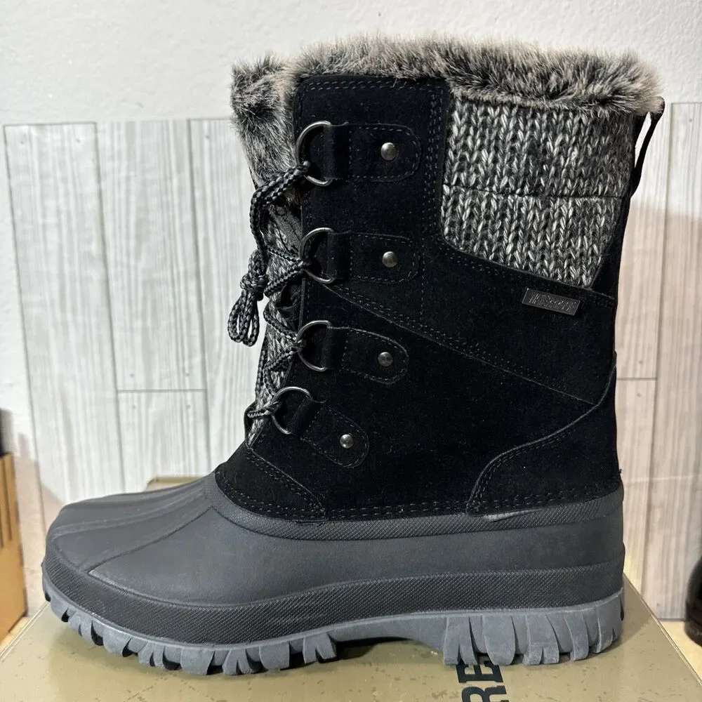 Free Soldier ACC0052 Mens Black Waterproof Tactical Military Boots Size US 10